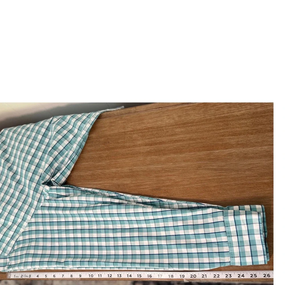 J.‎ Crew XXL Slim Untucked Performance Button Down Shirt Mens Checkered